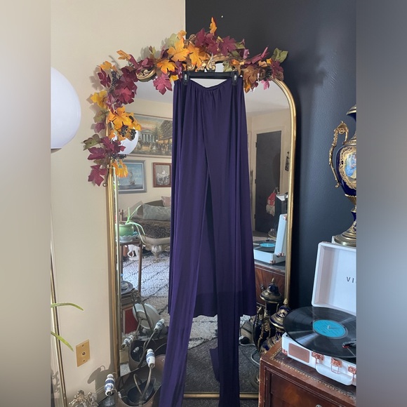 IWEMEK Purple Convertible Wrap Maxi Dress - Picture 9 of 10